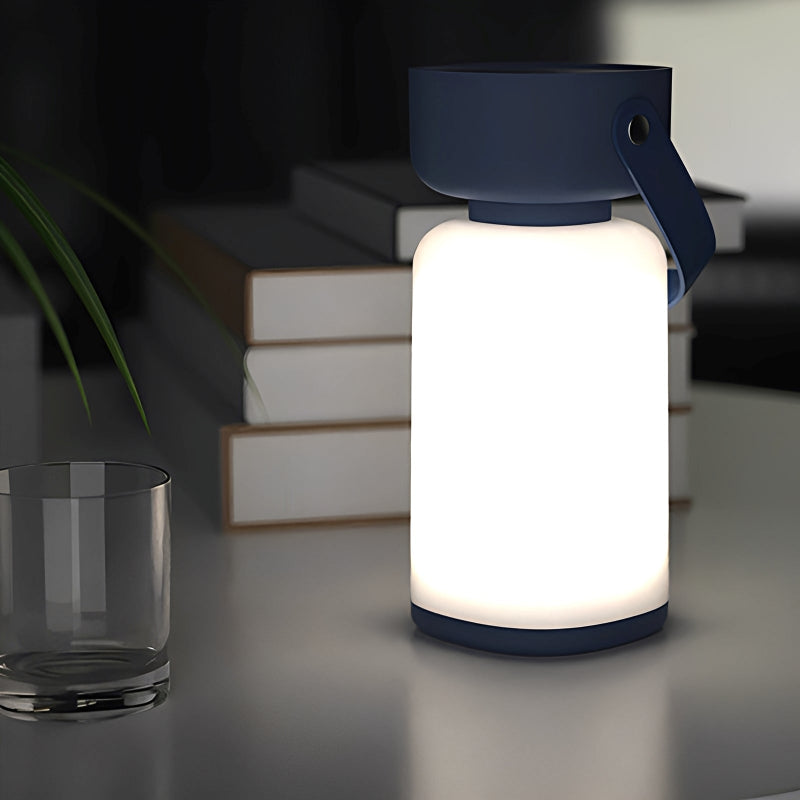 Tragbare Campinglampe – Wiederaufladbare LED Laterne mit USB & wasserdichtem Design