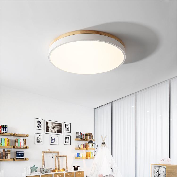 Moderne LED Deckenleuchte mit rundem Design für Wohnzimmer und Schlafzimmer
