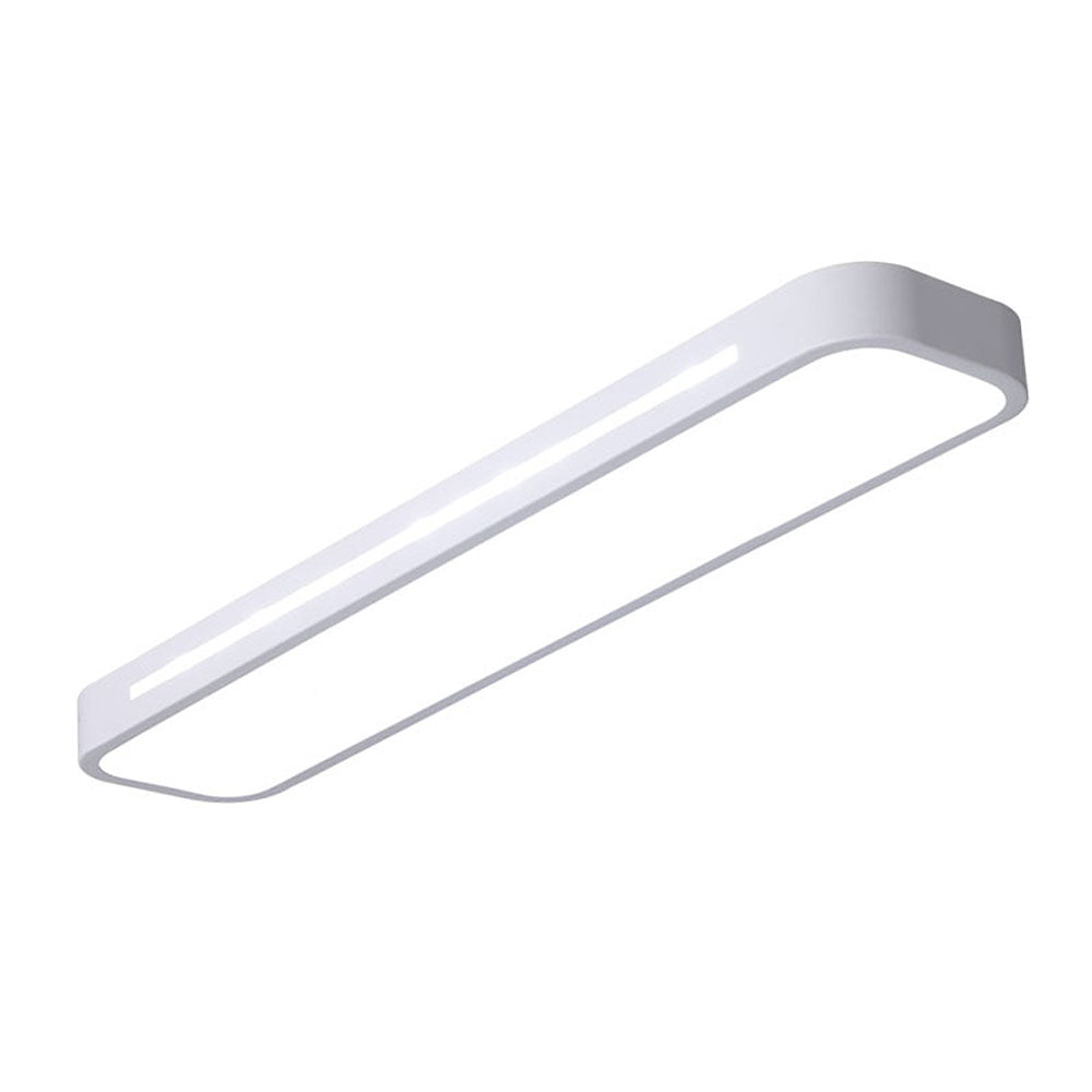 Nordische LED Deckenleuchte – länglich, dimmbar & modern