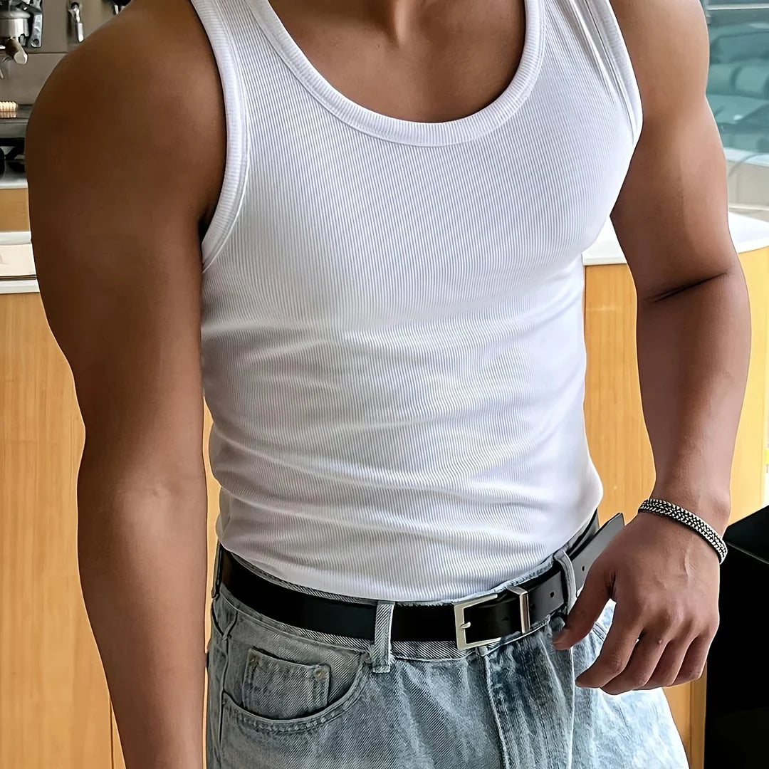 Herren Tanktop Mit Atmungsaktivem Design