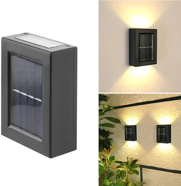 Solarbetriebene Wetterfeste Gartenlampe für Außenbereich