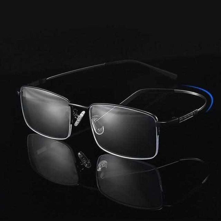 Unisex-Brille mit Blaulichtfilter und Smart Zoom