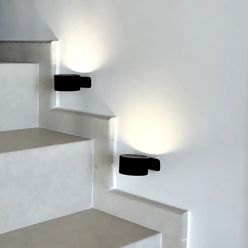 Kabellose LED-Wandlampe mit Akku & 360° Drehung