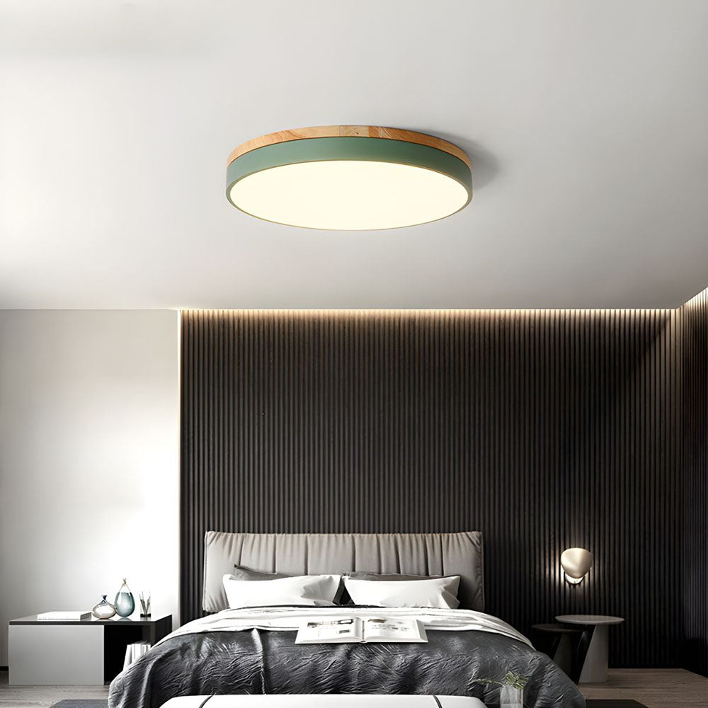 Moderne LED Deckenleuchte mit rundem Design für Wohnzimmer und Schlafzimmer