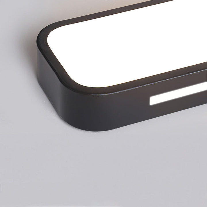 Nordische LED Deckenleuchte – länglich, dimmbar & modern