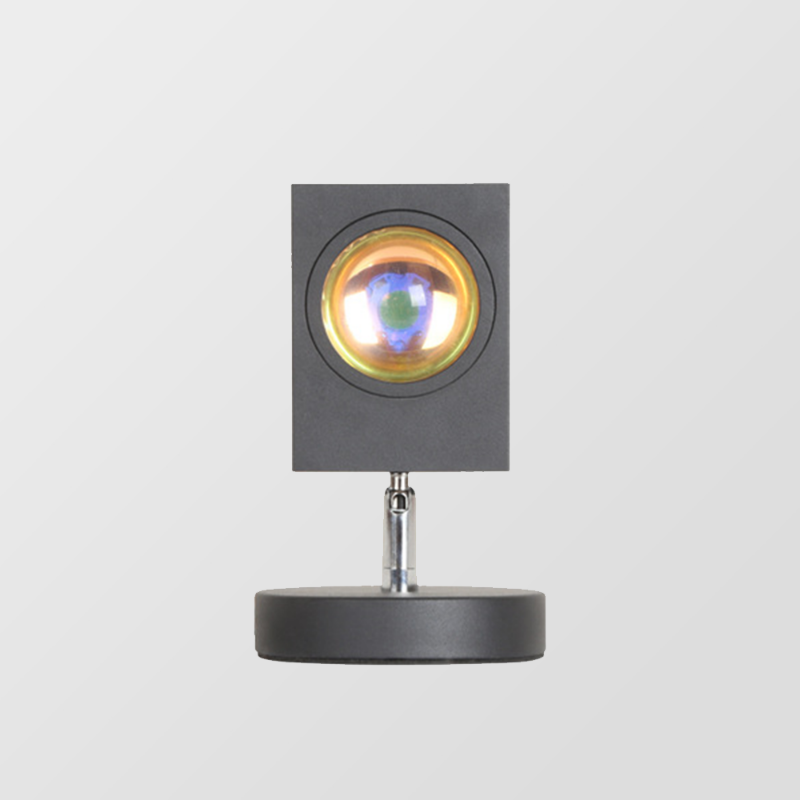 Retro Sonnenuntergang Tischlampe – Stilvolle LED-Stimmungslampe im Vintage Design