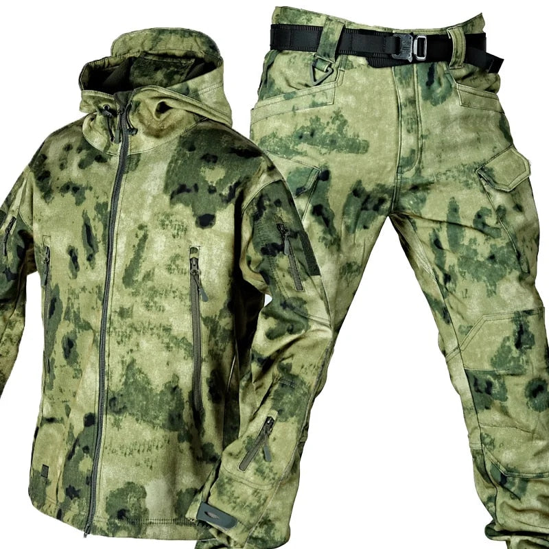 Taktischer Softshell Winteranzug Für Herren