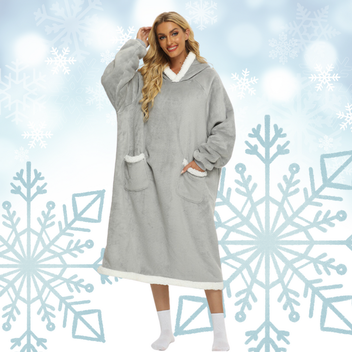 Unisex Winter Kapuzenpullover Mit Plüschfutter