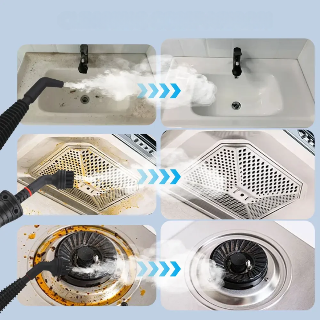 10-in-1 Dampfreiniger für vielseitige Anwendungen