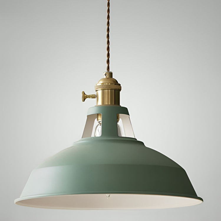 Retro Hängelampe im Industrie-Design für Küche, Esszimmer oder Café