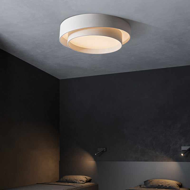 Runde LED-Deckenleuchte im nordischen Stil für Schlafzimmer und Flur