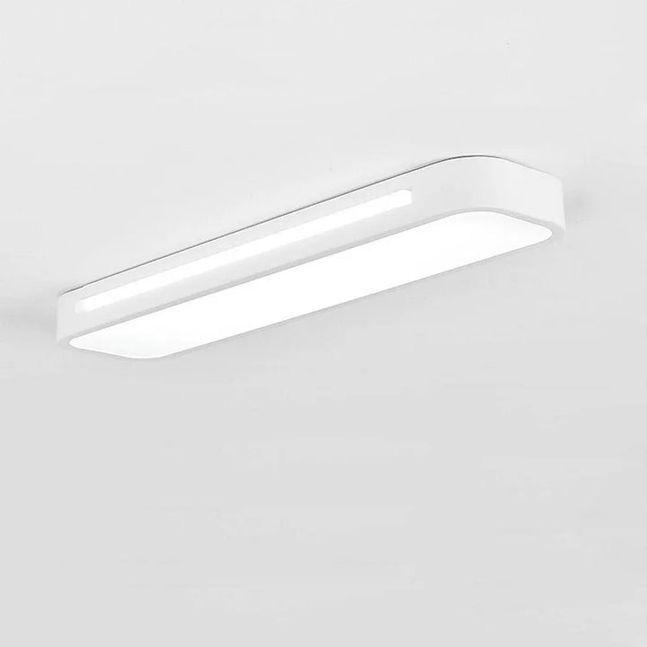 Nordische LED Deckenleuchte – länglich, dimmbar & modern