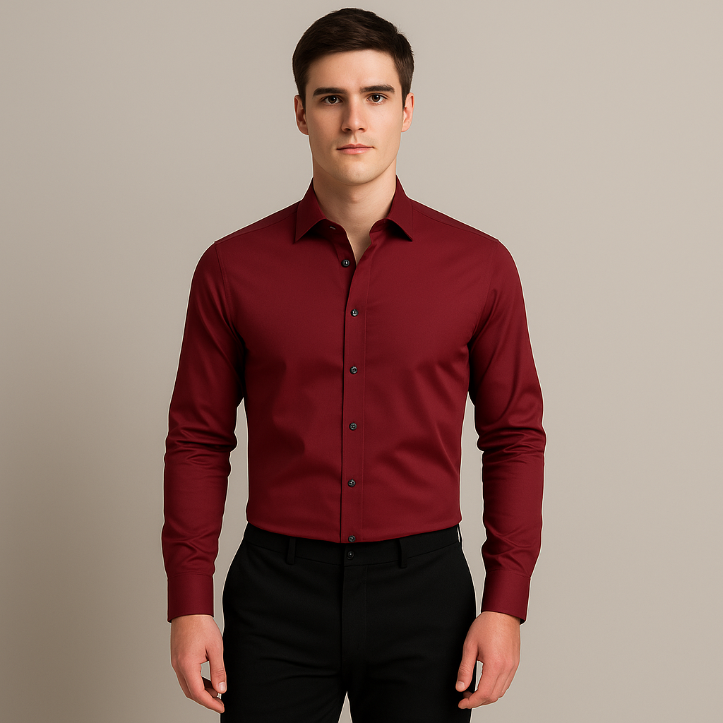 Herren Businesshemd Mit Stretchanteil