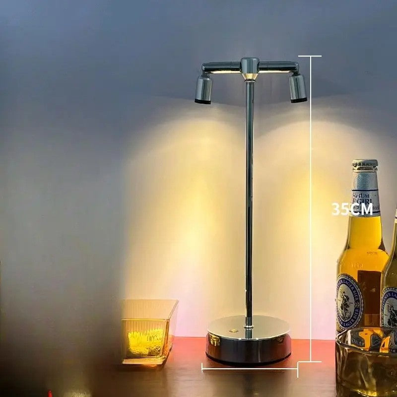 LED-Tischlampe mit Touch-Dimmer und USB-Aufladung