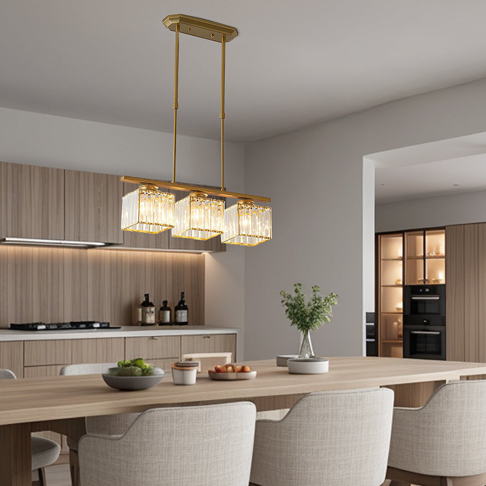 Moderne Design-Hängeleuchte mit mehreren Lichtquellen für Esszimmer und Küche