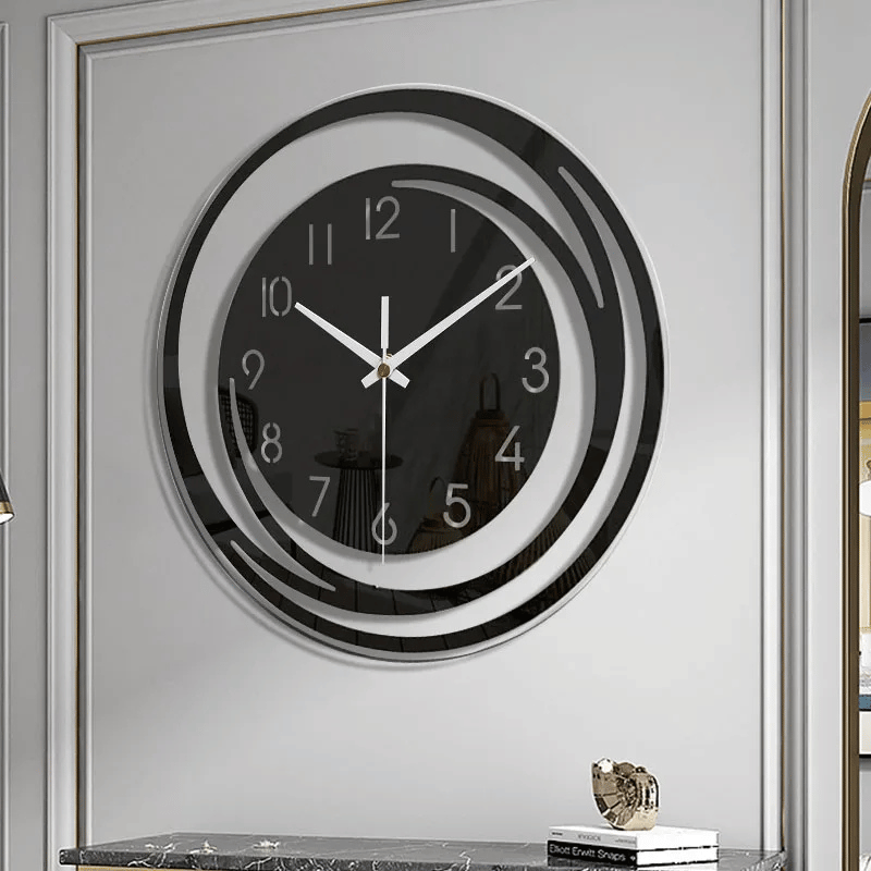 Minimalistische Geräuschlose Wanduhr - Friedlicher Wand Stil