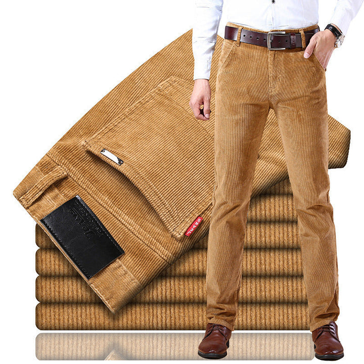 Herren Cordhose Mit Retro Design