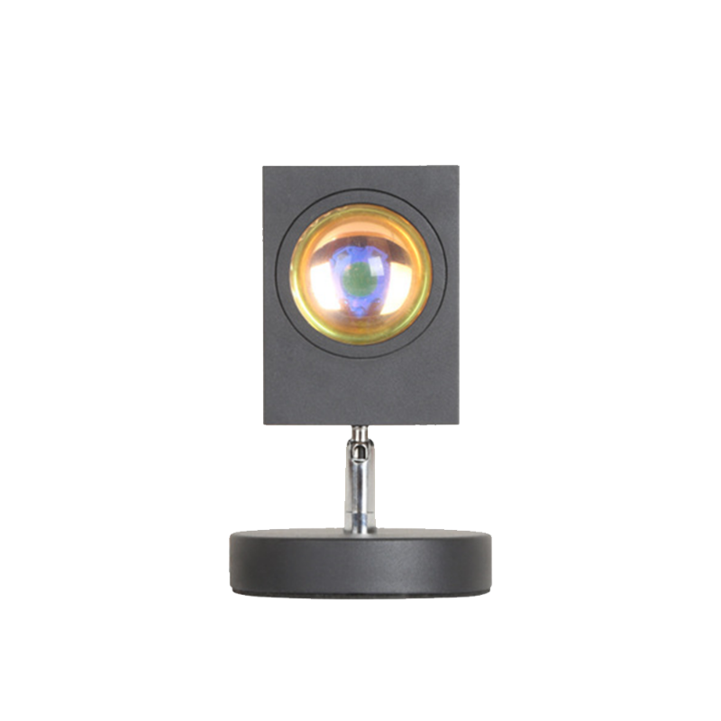 Retro Sonnenuntergang Tischlampe – Stilvolle LED-Stimmungslampe im Vintage Design
