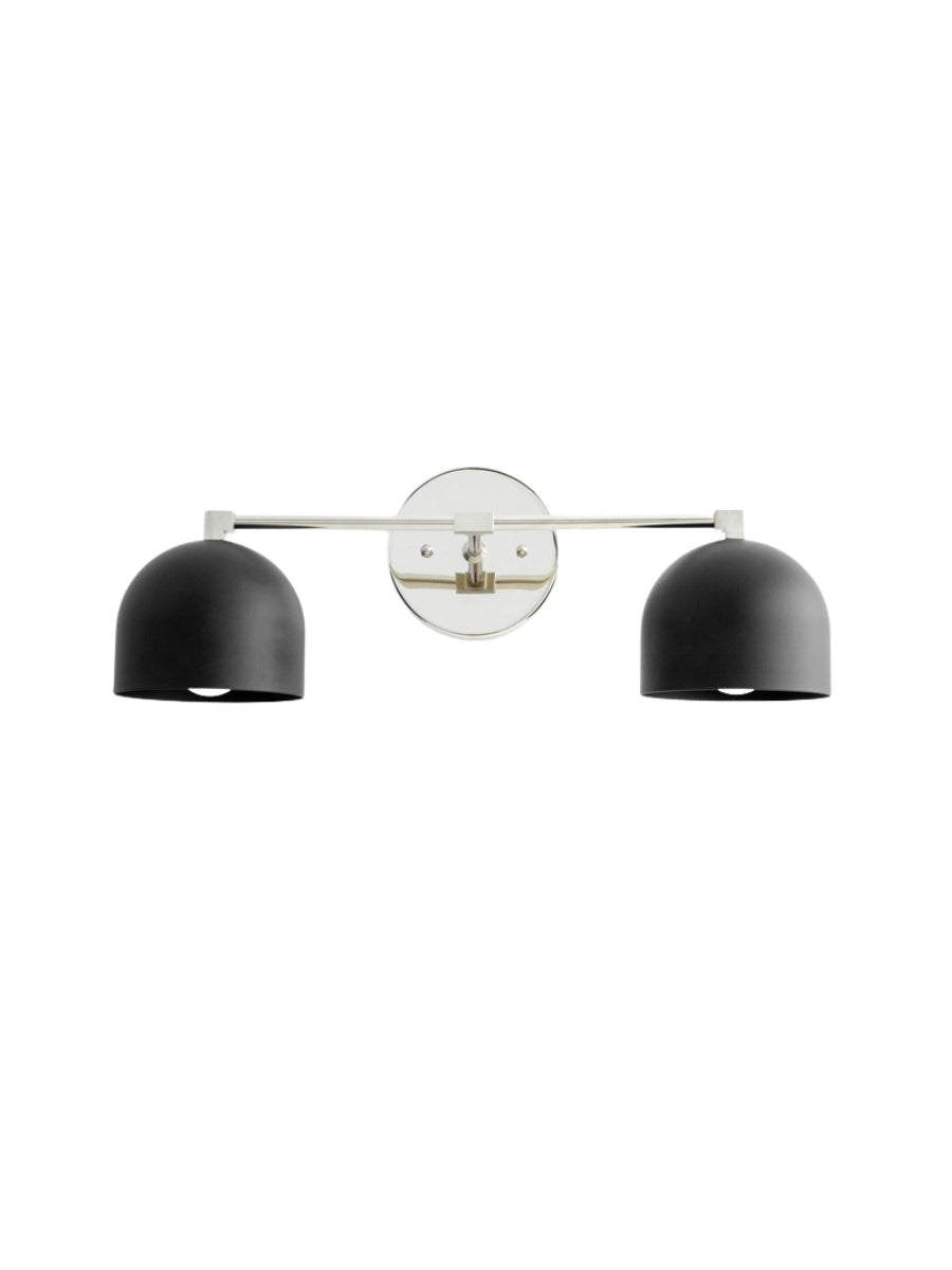Mid Century Wandleuchte – Messing Badspiegel Lampe im Retro-Stil
