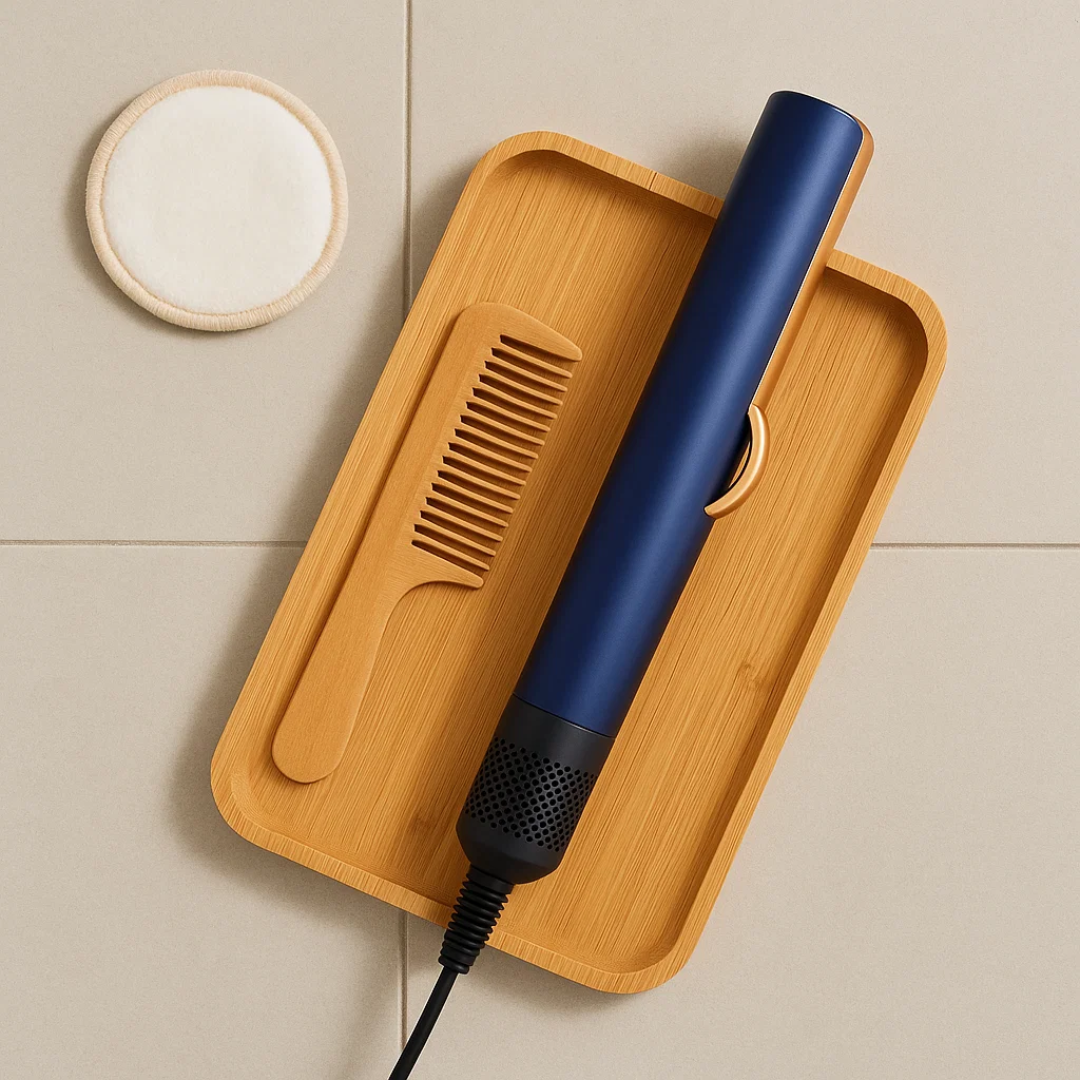 2-in-1 Haartrockner und Glätteisen für einfaches Styling