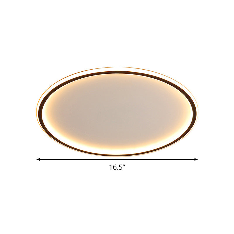 Moderne LED-Deckenleuchte im nordischen Stil mit Fernbedienung und Dimmfunktion