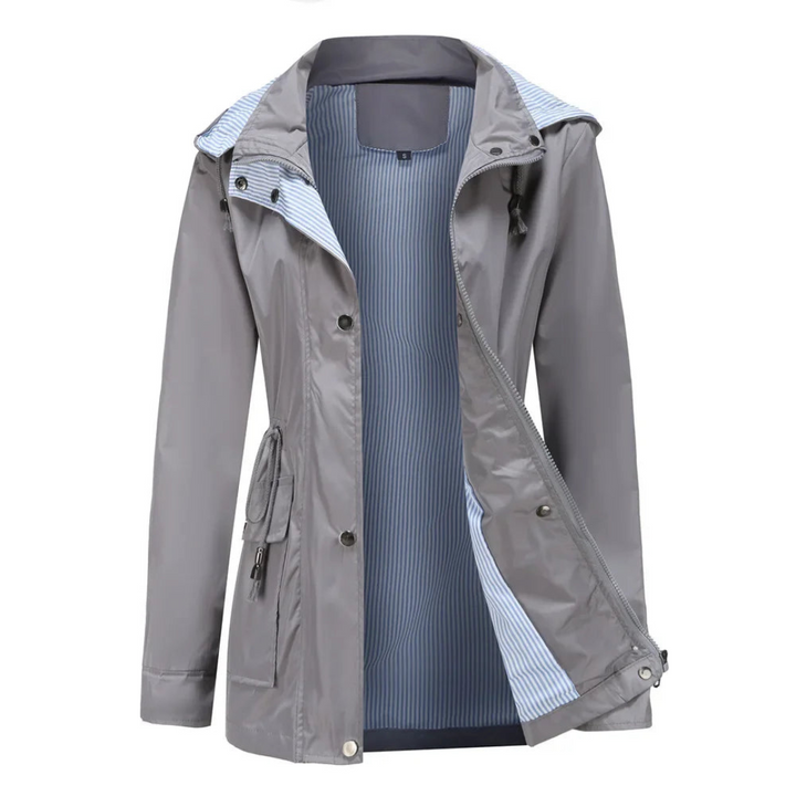 Damen Regenjacke Mit Klassischem Design