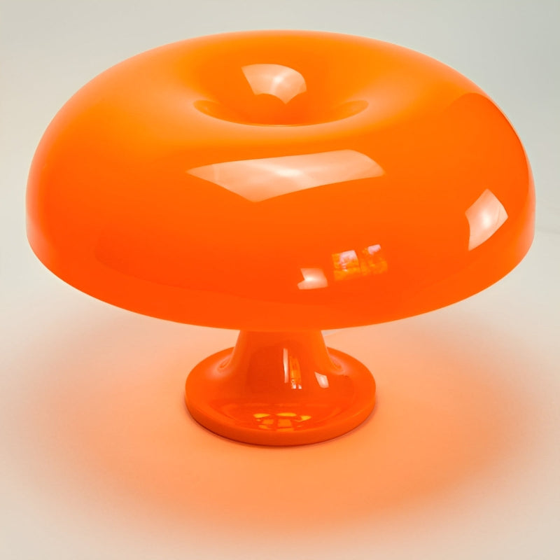 Pilz Tischlampe – Retro LED Lampe dimmbar mit USB & drei Farbmodi