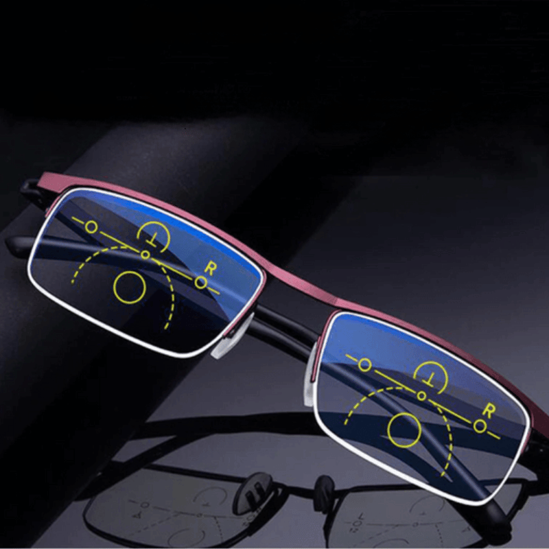 Intelligente progressive Lesebrille für Männer und Frauen