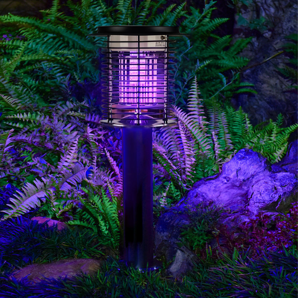 Wasserdichte wiederaufladbare Solarlampe mit Insektenabwehr für Garten und Terrasse