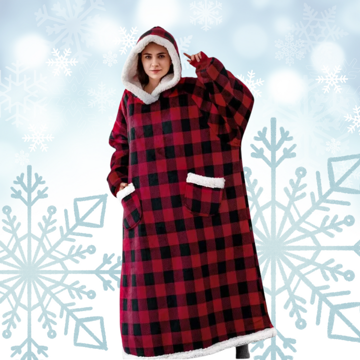 Unisex Winter Kapuzenpullover Mit Plüschfutter