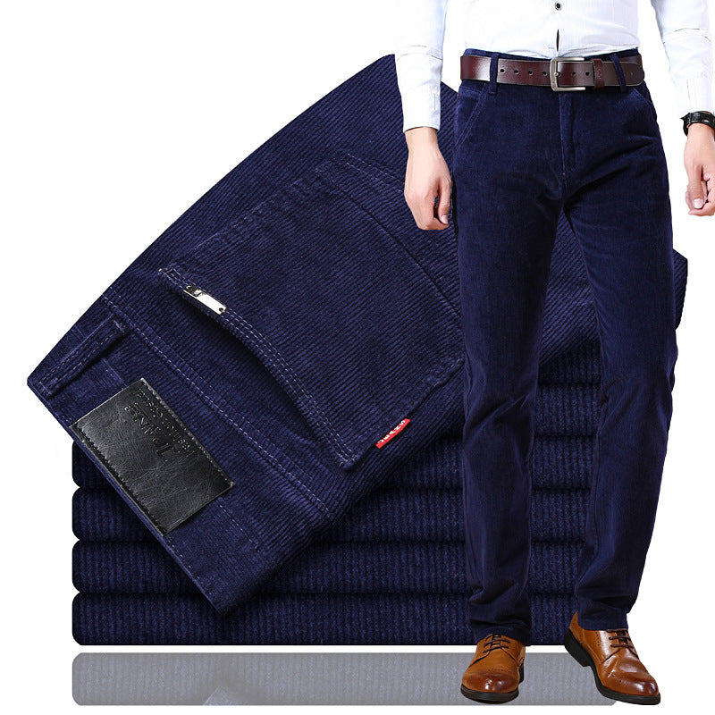 Herren Cordhose Mit Retro Design
