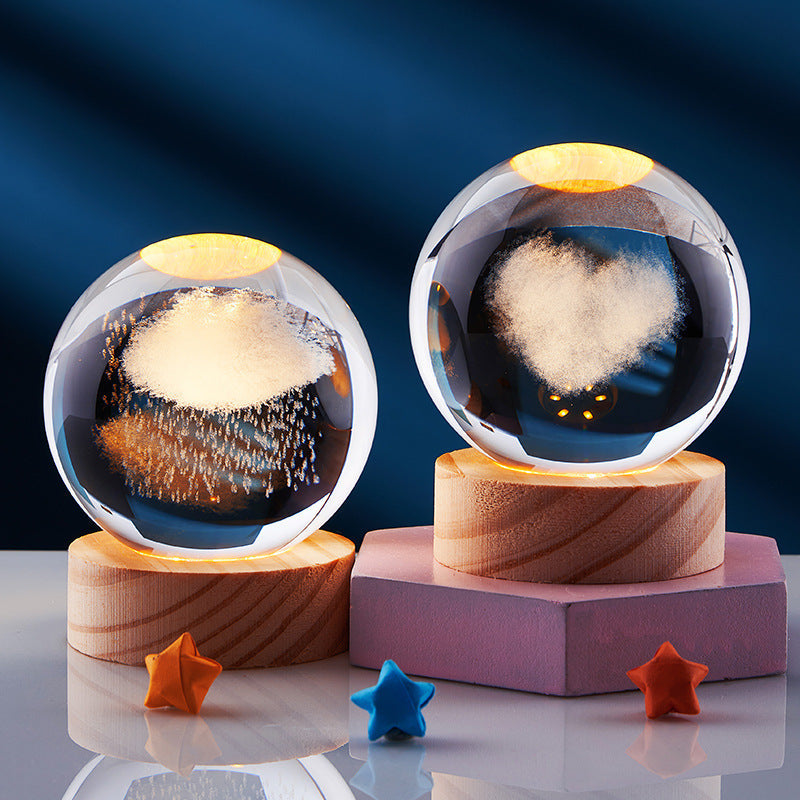 LED-Tischlampe mit Farbwechsel – Touch-Steuerung, kabellos, modern & dekorativ