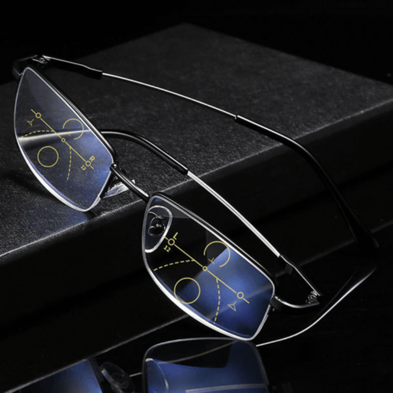 Intelligente progressive Lesebrille für Männer und Frauen