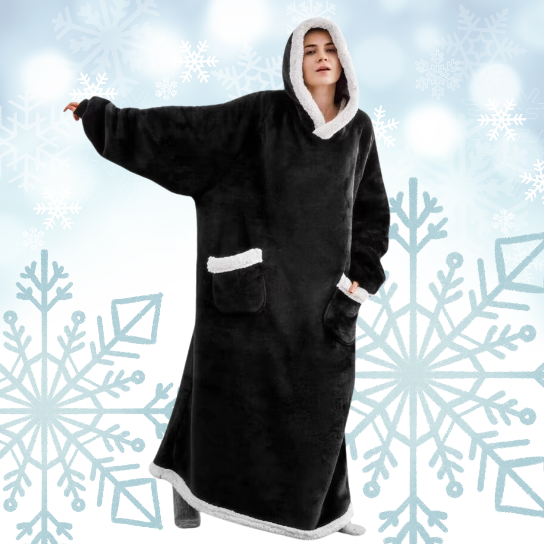 Unisex Winter Kapuzenpullover Mit Plüschfutter