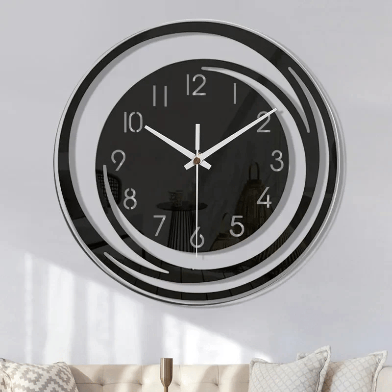 Minimalistische Geräuschlose Wanduhr - Friedlicher Wand Stil