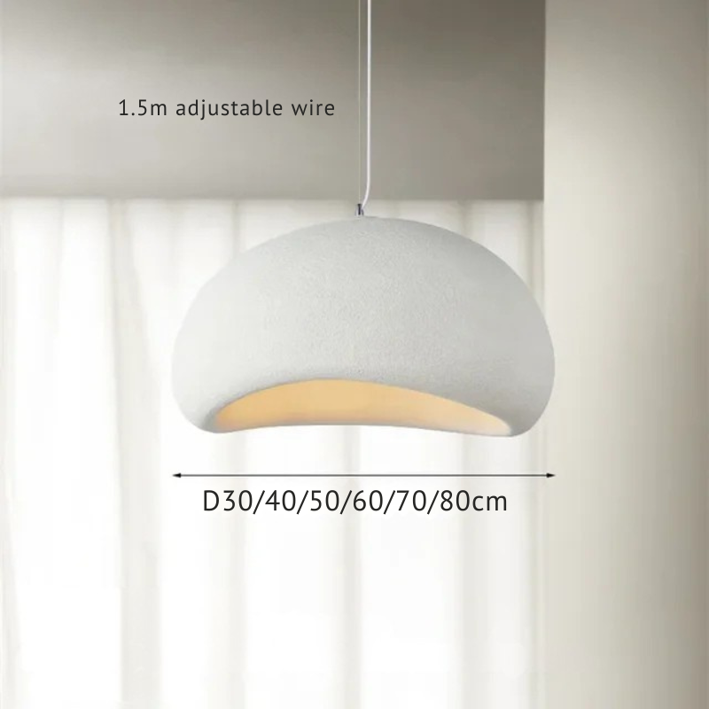 Minimalistische Pendelleuchte für eine ruhige Wohnatmosphäre