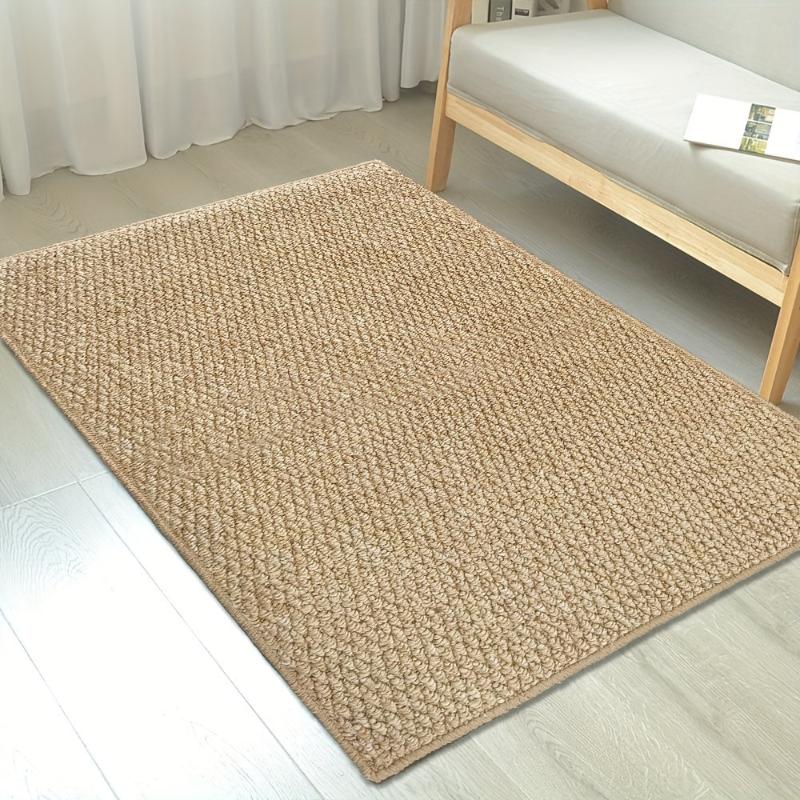 Rutschfeste Türmatte im Jute-Look