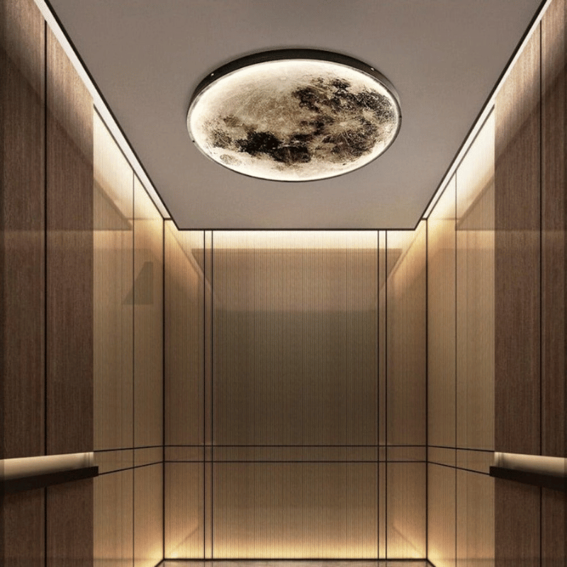 Stimmungsvolle 3D LED Mond- und Erdleuchte für Wand und Decke
