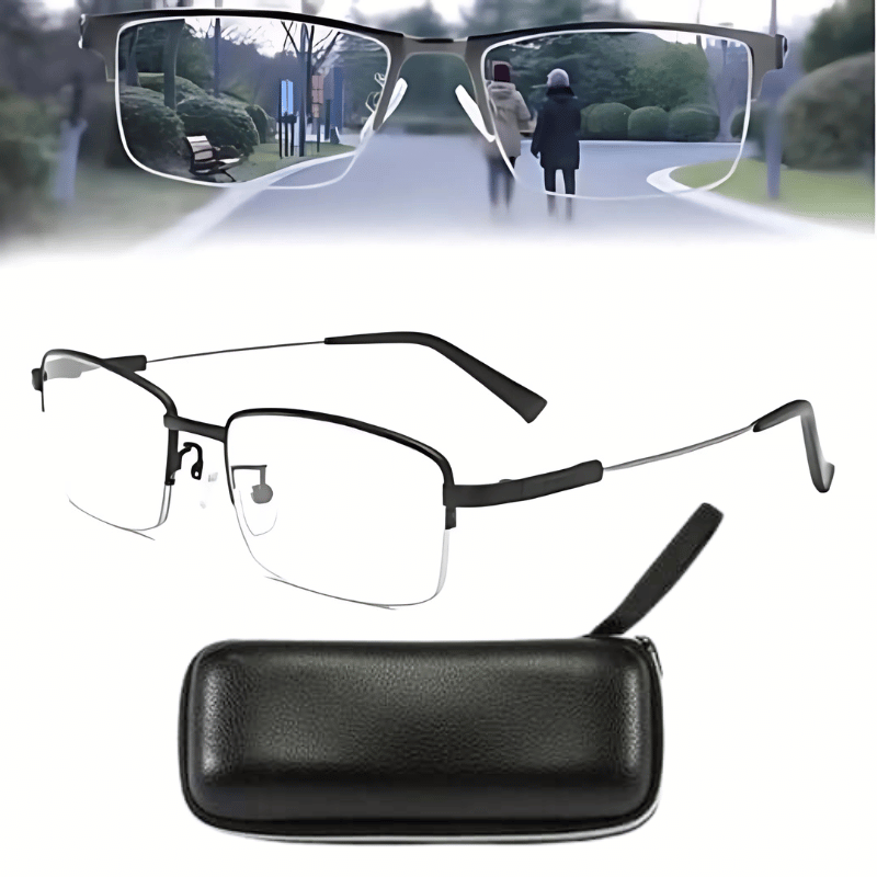 Intelligente progressive Lesebrille für Männer und Frauen