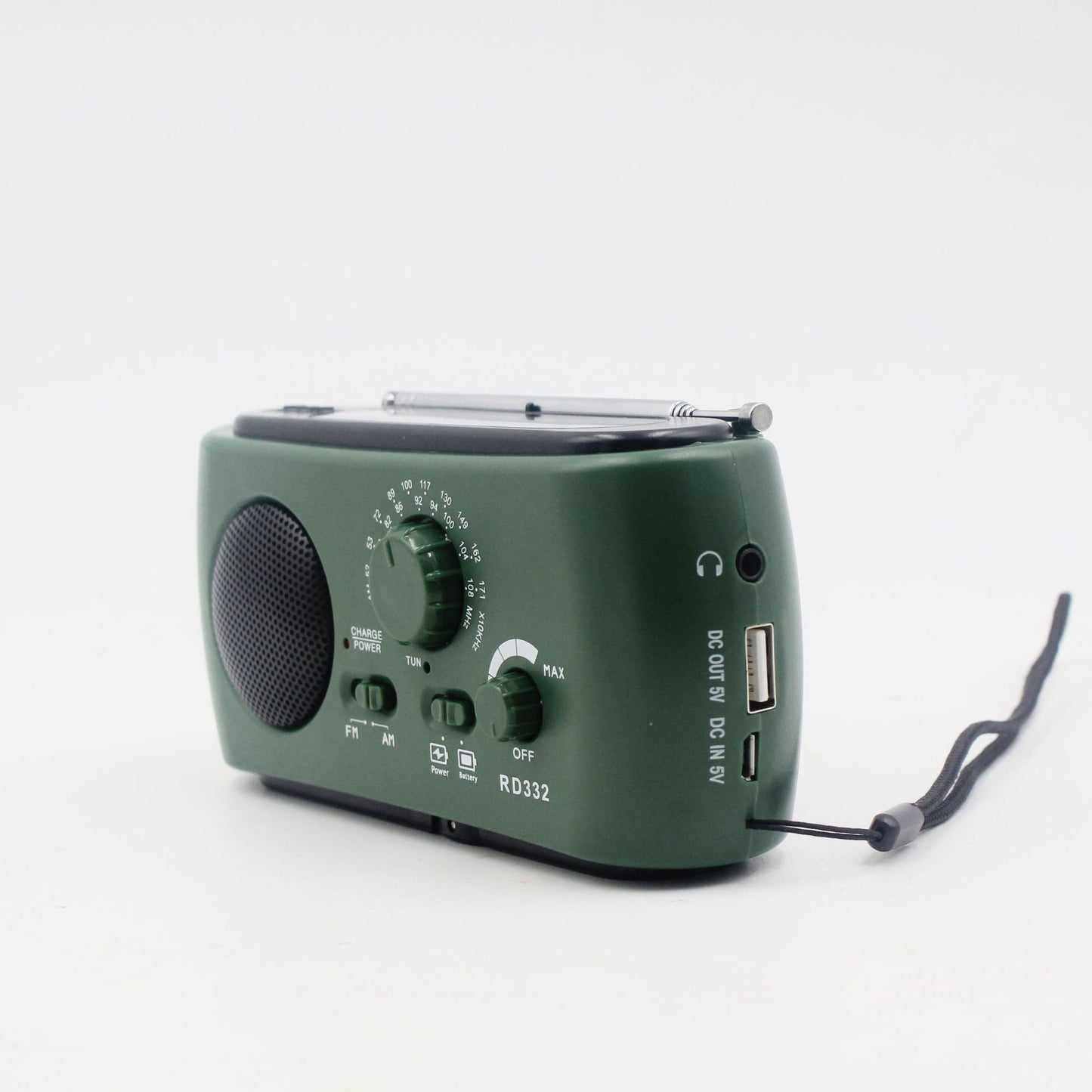 Outdoor-Radio mit USB & Solaraufladung