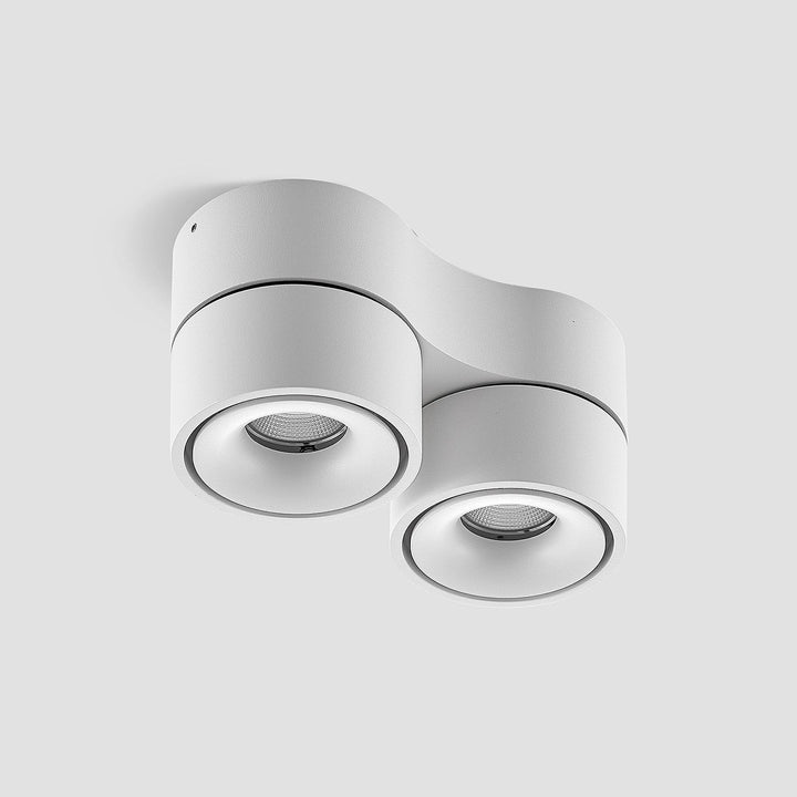 Deckenleuchte – Verstellbarer LED Doppelstrahler im modernen Design