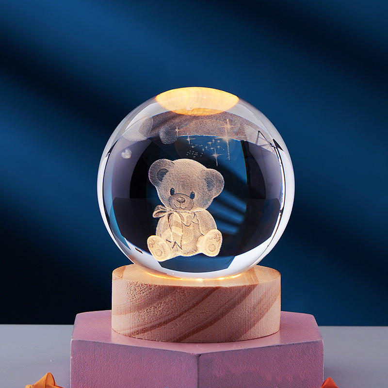 LED-Tischlampe mit Farbwechsel – Touch-Steuerung, kabellos, modern & dekorativ