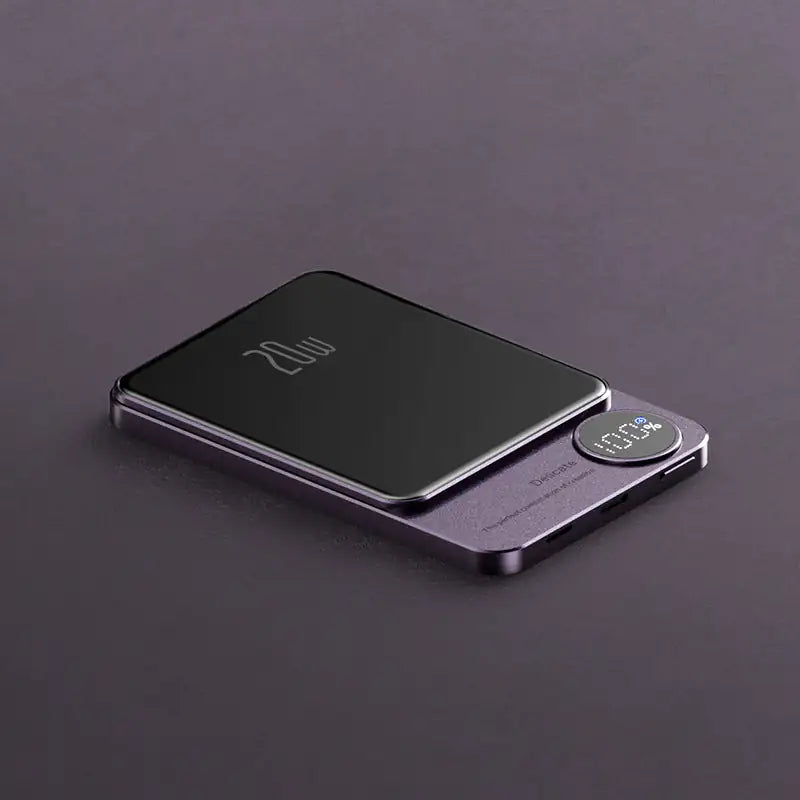Magnetische Schnelllade-Powerbank mit Display & MagSafe-Funktion für iPhone