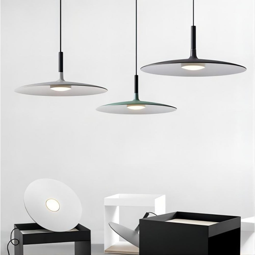 Pendelleuchte Modern – Flache LED Deckenlampe für Esszimmer und Küche