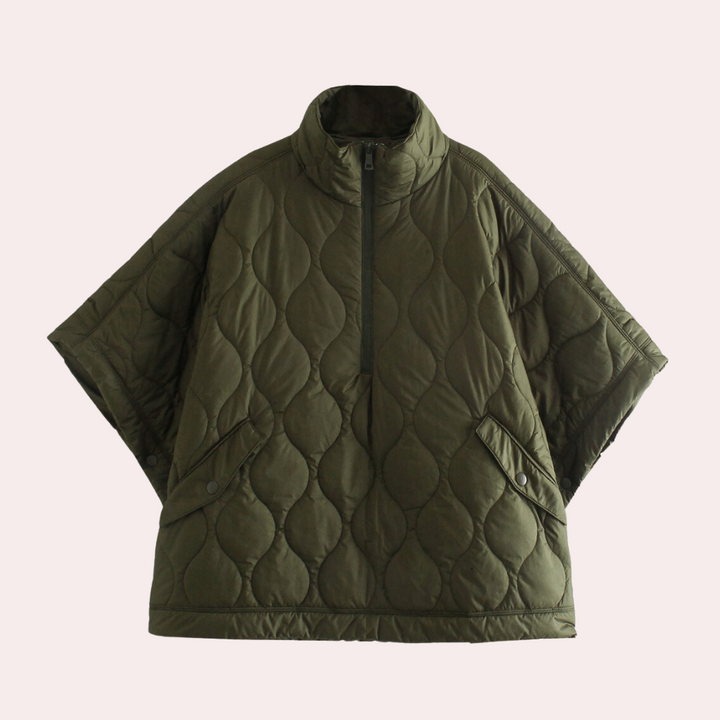 Damen Leichte Übergangsjacke Mit Steppdesign