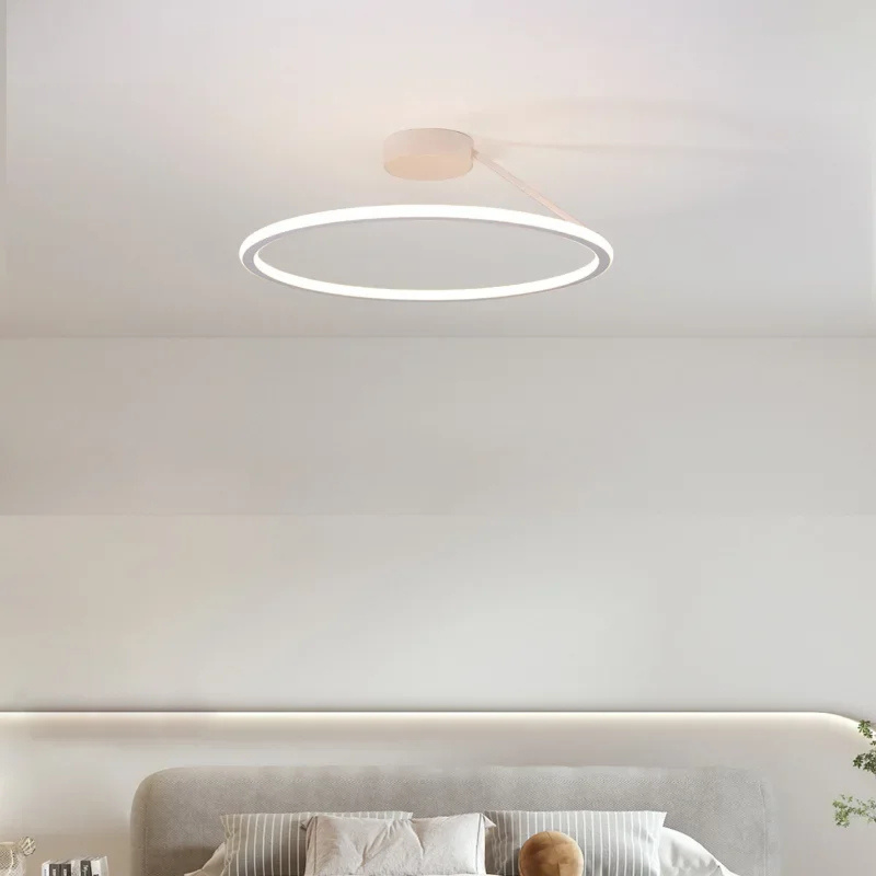 LED Deckenleuchte – Minimalistisches Design, dimmbar mit Fernbedienung in verschiedenen Größen