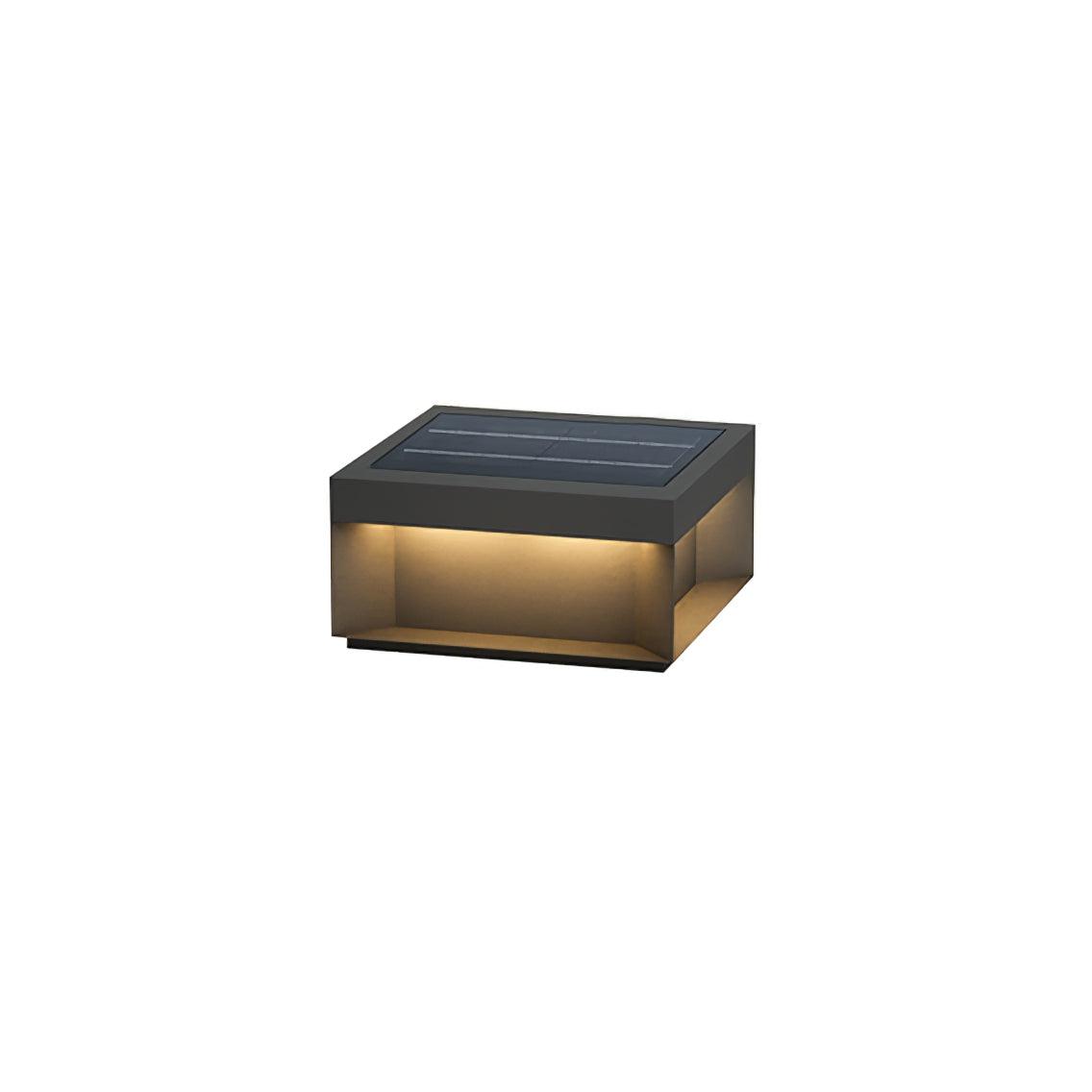 Variant image for Solar-Powered Outdoor Post Light - Waterproof IP65 Landscape Lighting-2