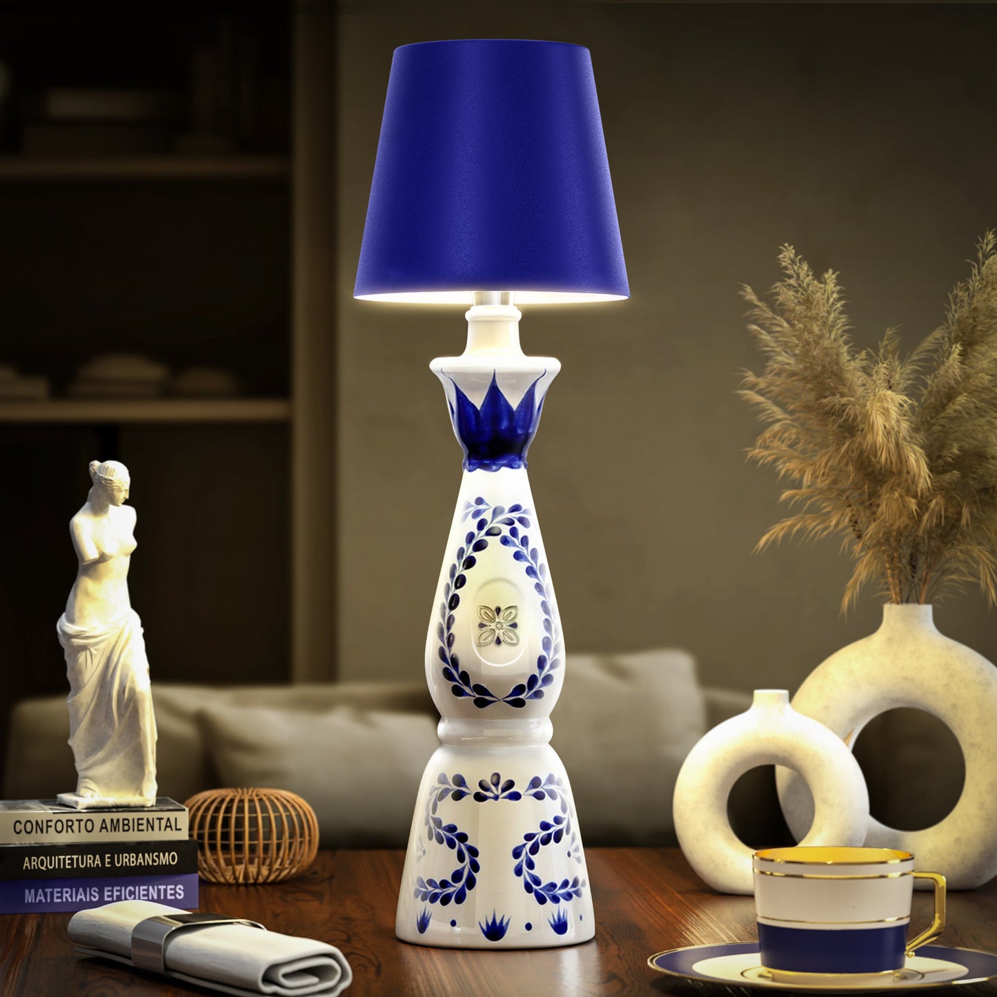 Kabellose Flaschenlampe mit USB-Aufladung für drinnen und draußen