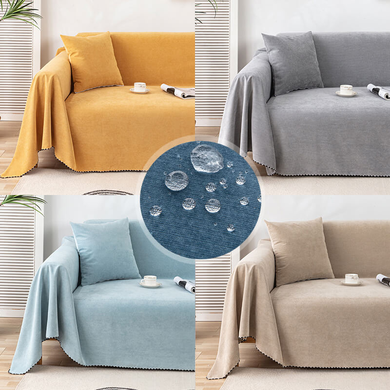Sofabezug wasserabweisend im Cord-Design