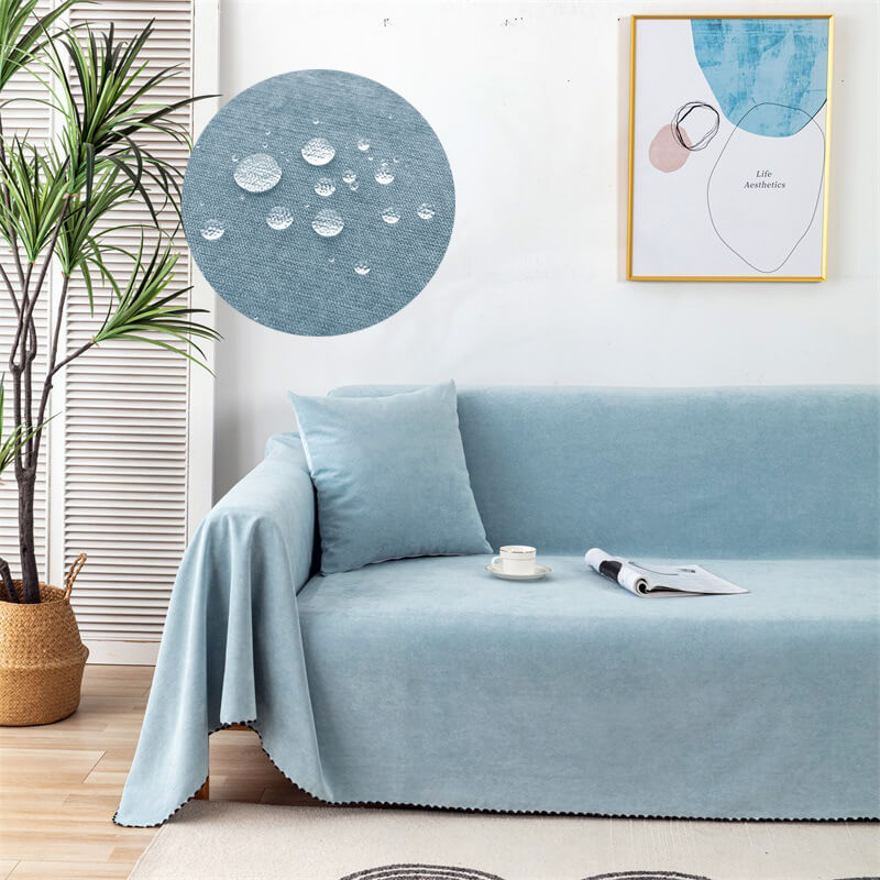 Sofabezug wasserabweisend im Cord-Design